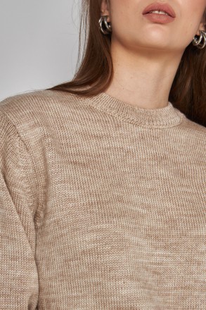 Жіночий светр Stimma Дарра. Це стильний,вкорочений светр із круглою горловиною с. . фото 3