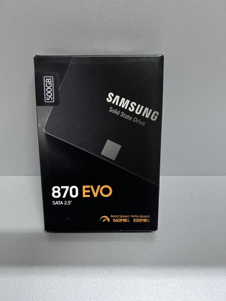 
SSD накопичувач Samsung 870 EVO 500 GB (MZ-77E500B) Новый!
Самый популярный в м. . фото 2