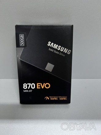 
SSD накопичувач Samsung 870 EVO 500 GB (MZ-77E500B) Новый!
Самый популярный в м. . фото 1