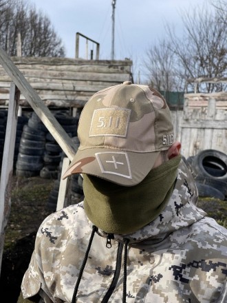 Кепка пісочний камуфляж ріп стоп 5.11. Киев. фото 1 Кепка пісочний камуфляж ріп стоп 5.11. Киев. фото 1