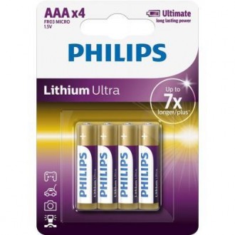 Литиевые батареи Ultra от Philips идеально подходят для портативных устройств с . . фото 2