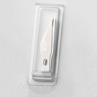 Лезвия для макетного ножа 10 шт. . фото 4