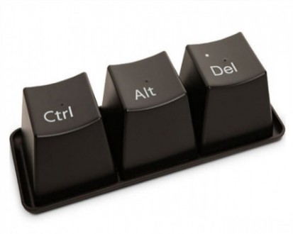 Такой набор чашечек в виде клавиш Ctrl Alt Del будет классным подарком для прогр. . фото 4