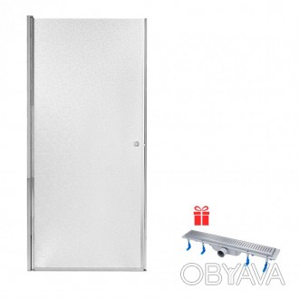 Набір Qtap двері в нішу Presto CRM208.P5 + трап лінійний Dry FB304-600 виготовле. . фото 1