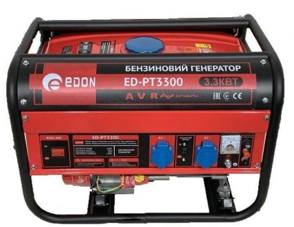  Бензиновый генератор Edon PT-3300 служит для автономного электроснабжения разли. . фото 2
