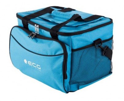 Автомобильный сумка холодильник 30 литров ECG AC 3010 C голубая 
Идеально охлажд. . фото 3