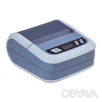 Мобильный аккумуляторный термопринтер для печати этикеток Xprinter XP-P323BL + B