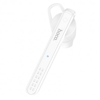 Описание Bluetooth-гарнитуры HOCO E61 Gorgeous, белой
Bluetooth-гарнитура HOCO E. . фото 2