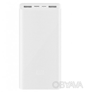 
Описание УМБ портативного зарядного Power Bank Xiaomi Mi 3 PLM18ZM 20000 mAh, б. . фото 1