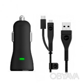 Автозарядка Mophie Single USB Car Charger с кабелем Switch-Tip поможет забыть ва. . фото 1