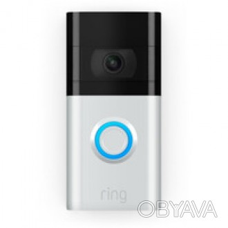 Умный дверной видеозвонок Ring Video Doorbell 3 отсылает вам оповещения о любой . . фото 1
