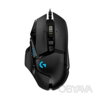 Logitech G502 HERO — проводная игровая мышь с датчиком HERO 25K с субмикро. . фото 1