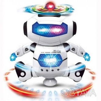 Робот детский Dance 99444-2.
Танцующий светящийся робот Dancing Robot | детская . . фото 1