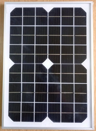 Солнечная панель монокристаллическая Altek ALM-10 Вт.Cолнечные панели используют. . фото 2