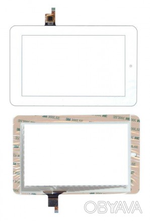 Тачскрін (Сенсорне скло) для ноутбука MA702Q6 білий Onda V703. . фото 1