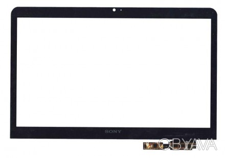 Тачскрін (Сенсорне скло) для ноутбука Sony Vaio SVE14 чорний. . фото 1