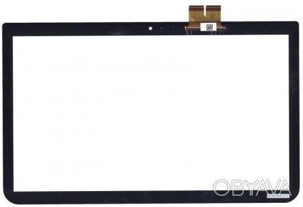 Тачскрін (Сенсорне скло) для ноутбука Toshiba C50T, C55T, C55DT чорний. . фото 1