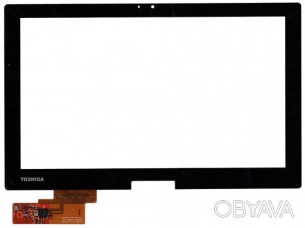 Тачскрін (Сенсорне скло) для ноутбука Toshiba TCM11G04 V0.1 чорний. . фото 1