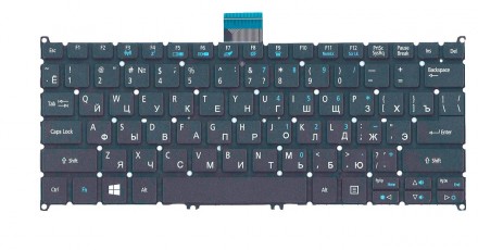 Клавіатура для ноутбука Acer Aspire V5-122, V5-122P, V5-171, V5-132P, V3-331, V3. . фото 3