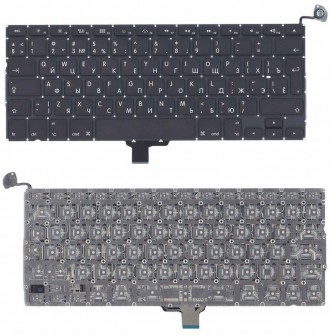 Клавіатура для ноутбука Apple MacBook 2011+ (A1278) Black, (Original), (No Frame. . фото 4
