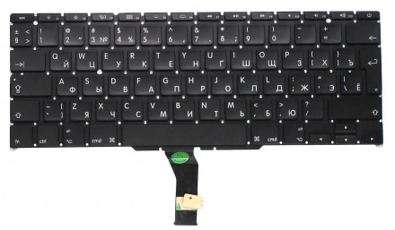Клавіатура для ноутбука Apple MacBook Air 2011+ A1370 (2010, 2011), A1465 (2012,. . фото 2