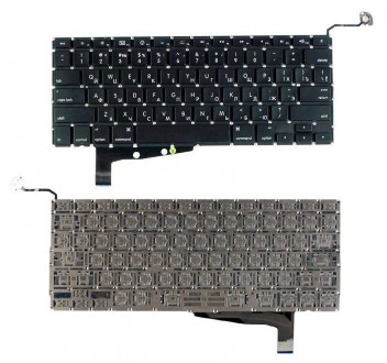 Клавіатура для ноутбука Apple MacBook Pro (A1286) (2011, 2012) з підсвічуванням . . фото 4