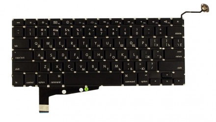Клавіатура для ноутбука Apple MacBook Pro (A1286) (2011, 2012) з підсвічуванням . . фото 2