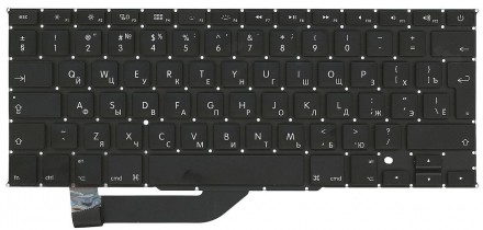 Клавіатура для ноутбука Apple MacBook Pro A1398 (2012, 2013, 2014, 2015) з підсв. . фото 3
