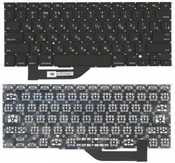 Клавіатура для ноутбука Apple MacBook Pro A1398 (2012, 2013, 2014, 2015) з підсв. . фото 4