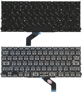 Клавіатура для ноутбука Apple MacBook Pro (A1425) з підсвічуванням (Light) Black. . фото 4
