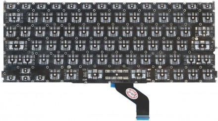 Клавіатура для ноутбука Apple MacBook Pro (A1425) з підсвічуванням (Light) Black. . фото 3