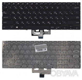 Клавіатура для ноутбука Asus ZenBook UX433FA з підсвічуванням (Light), Blue, (No. . фото 1
