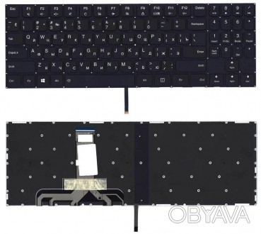 Клавіатура для ноутбука Lenovo Legion (Y520, Y520-15IKB) Black з підсвічуванням . . фото 1