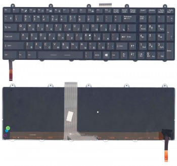 Клавіатура для ноутбука MSI (GE60, GE70, GT60, GP60, GT70, GP70) з підсвічування. . фото 4