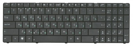 Клавіатура для ноутбука Asus (K75, A75, X75, F75) Black, RU Совместимость с моде. . фото 2
