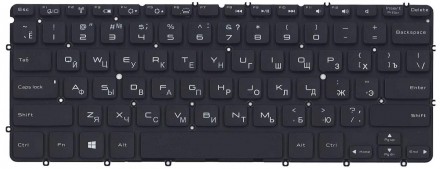 Клавіатура для ноутбука Dell XPS 12, 13, 13R, 13Z, L321X, L322X з підсвічуванням. . фото 2
