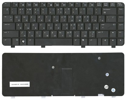 Клавіатура для ноутбука HP (530) Black, RU Совместимость с моделями6200034K06110. . фото 4
