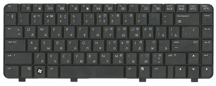 Клавіатура для ноутбука HP (530) Black, RU Совместимость с моделями6200034K06110. . фото 2
