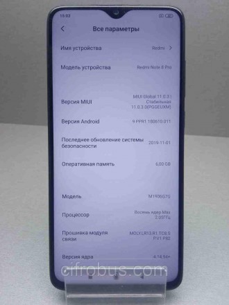 Смартфон с Android 9.0
поддержка двух SIM-карт
экран 6.53", разрешение 2340x1080. . фото 3
