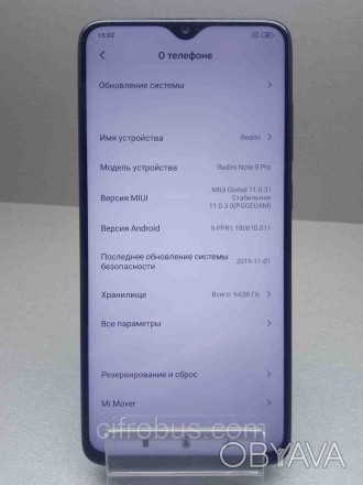 Смартфон з Android 9.0
підтримка двох SIM-карток
екран 6.53", роздільна здатніст. . фото 1