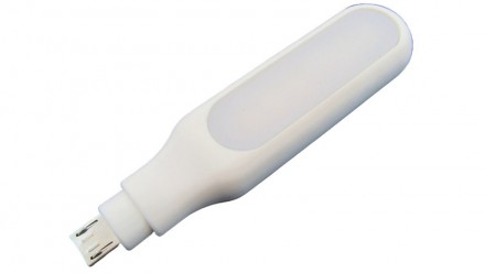 Светильник LED для телефона белый цвет micro USB. USB светильник очень удобно ис. . фото 2