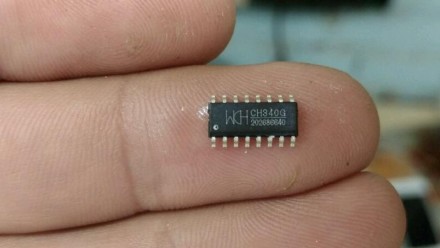  Микросхема CH340G CH340 SOP16 USB конвертер для Arduino.. . фото 3