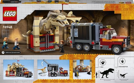 О наборе Основная информация. Набор LEGO 76948 был выпущен в рамках серии Jurass. . фото 3