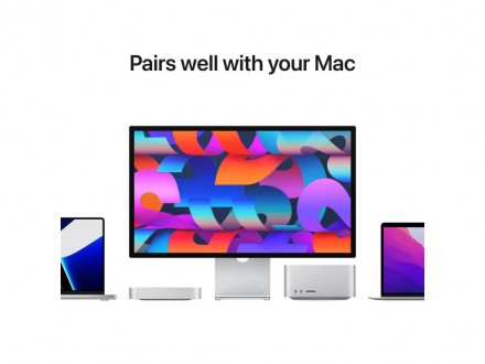 Apple Studio Display Погрузитесь в мечту 5K. 12-мегапиксельная сверхширокоугольн. . фото 10