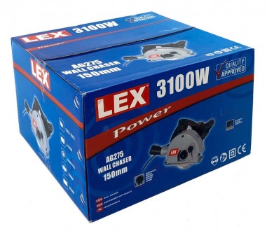 Штроборез LEX AG275 - высокоэффективный, производительный инструмент бытового ур. . фото 6