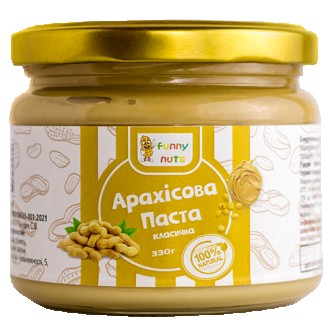 Арахісова паста класична Funny Nuts — це поживний продукт, який містить максимал. . фото 2