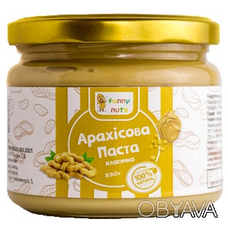 Арахісова паста класична Funny Nuts — це поживний продукт, який містить максимал. . фото 1