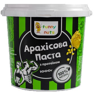 Арахисовая паста с протеином Funny Nuts - это нежная паста из отборного арахиса,. . фото 2