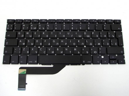 Клавиатура подходит к ноутбукам:
APPLE Macbook Pro A1398 MC975, MC976 (2012 год). . фото 4