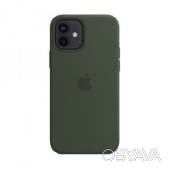 Силиконовый чехол iLoungeMax Silicone Case MagSafe Cyprus Green для iPhone 12 |